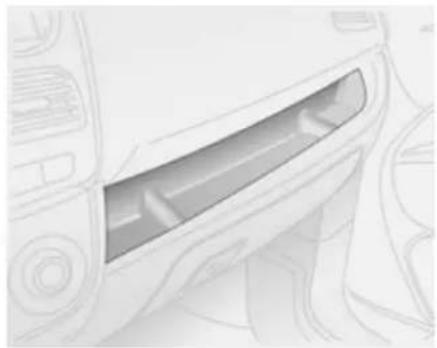 OPEL Combo Tour (2012) - Eşya saklama bölümleri Gösterge panelindeki eşya saklama gözleri - 1