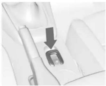 OPEL Cascad (2017) - Orta konsoldaki şalter ile çalıştırma - 2