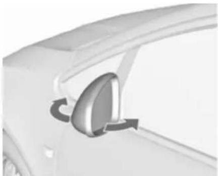 OPEL Cascad (2017) - Katlanabilen yan aynalar - 1