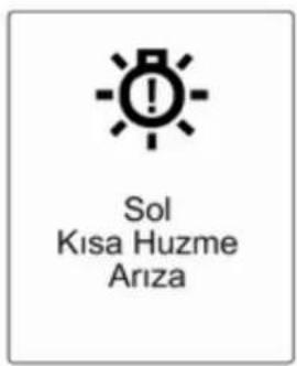 Sol Kısa Huzme Arıza