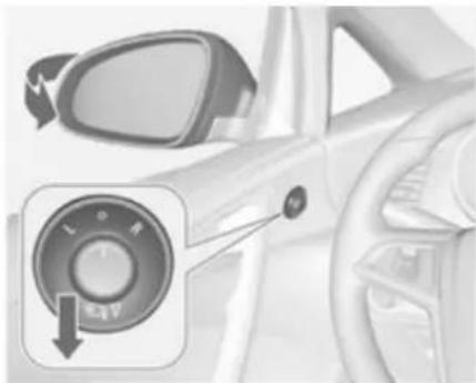 OPEL Cascad (2017) - Elektrikli katlanabilen yan aynalar - 1