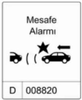 Mesafe Alarmı D 008820