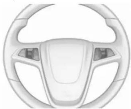 OPEL Cascad (2017) - Direksiyondaki kumanda tuşları - 1