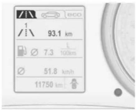 93.1 km 7.3 L 100km 51.8 km/h 11750 km