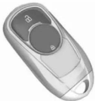 OPEL Yeni (2017) - Anahtarlar, kilitler Elektronik anahtar sistemi - 1