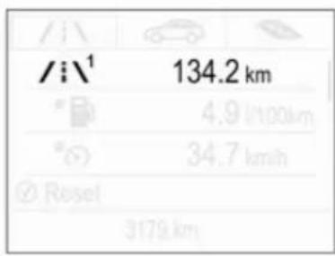 /i\1 134.2 km 4.9 km/100km 34.7 km/h Retel 3179 km