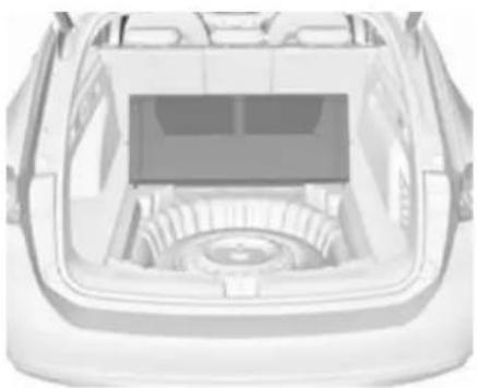 OPEL Yeni (2017) - Arka kısımdaki eşya muhafaza bölümü Eşya saklama kutusu - 1