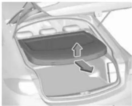 OPEL Yeni (2017) - Bagaj bölmesi örtüsü - 2