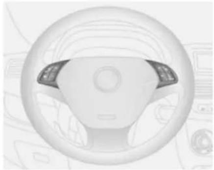 OPEL Combo Tour (2011) - Direksiyondaki kumanda tuşları - 1