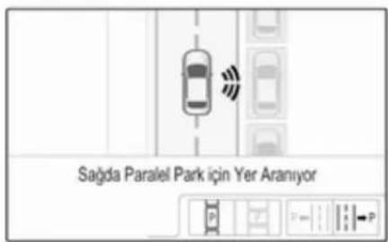 Sağda Paralel Park için Yer Aranıyor