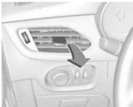OPEL Astra Mart(2018) - Ayarlanabilir havalandırma çıkışları - 2