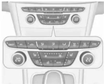OPEL Astra Mart(2018) - Elektronik klima sistemi - 1