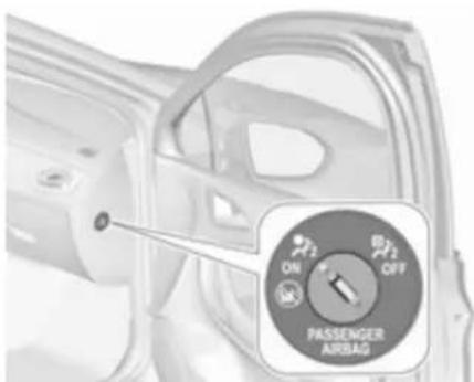 ON OFF PASSENGER AIRBAG