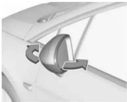 OPEL Astra Mart(2018) - Katlanabilen yan aynalar - 1