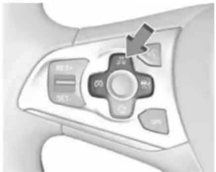 OPEL Astra Mart(2018) - Öndeki mesafenin ayarlanması - 1