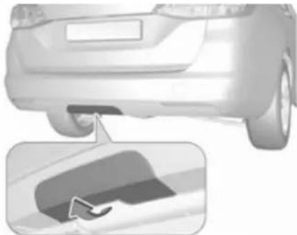 OPEL Astra Mart(2018) - Topuzlu bağlama çubuğunun bulunduğu yer - 3