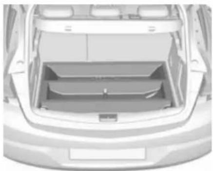 OPEL Astra Mart(2018) - Arka kısımdaki eşya muhafaza bölümü - 1