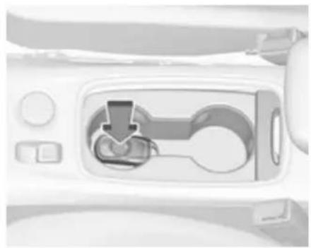 OPEL Astra Mart(2018) - Arıza durumunda elektronik anahtar sistemi olan araçlarda çalıştırma - 1