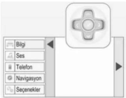 Bili Ses Telefon Navigasyon Sepenekler