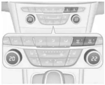 OPEL Astra Mart(2018) - Çift bölge sıcaklık senkronizasyonu SYNC - 1