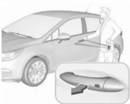 OPEL Astra Mart(2018) - Elektronik anahtar sistemini çalıştırma - 1