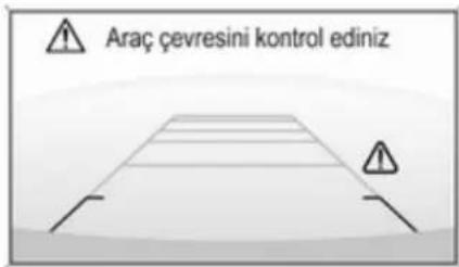 Araç çevresini kontrol ediniz