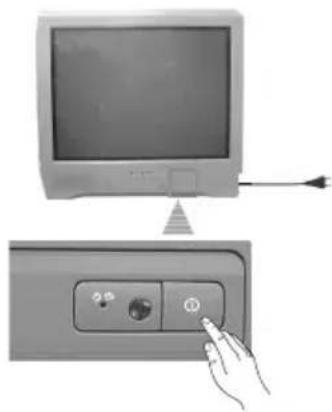 SONY KV-14CT1E - TV açma ve otomatik kanal ayarı - 3