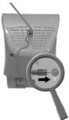 SONY KV-14CT1E - Σύνδεση μιας φορητής κεραίας (μόνο για KV-14CT1E) - 2