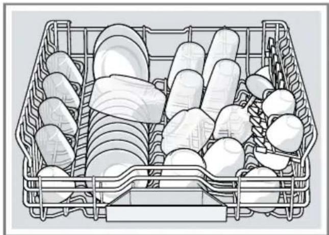 SIEMENS SE53IS60MT - Üst bulaşık sepeti - 1