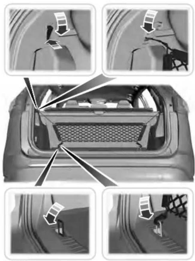 FORD S-Max (2017) - Bagaj Ağı - Bagaj Zemin Ağı (varsa) - 1