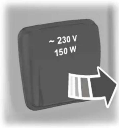 ~ 230 V 150 W