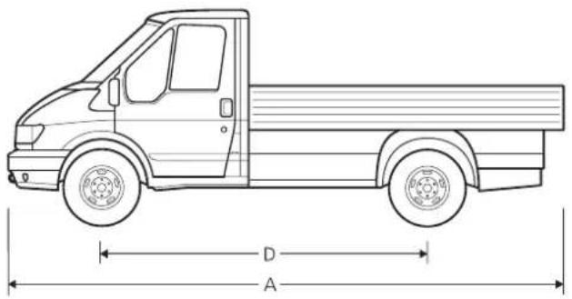 FORD Transit (2005) - Kapasiteler ve teknik özellikler - 1