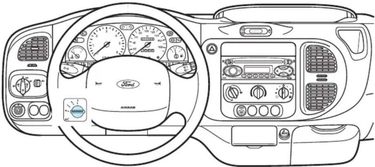 FORD Transit (2005) - Kumandalar ve özellikleri - 1