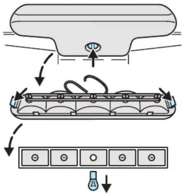FORD Transit (2005) - Merkezi ek fren lambaları - 1