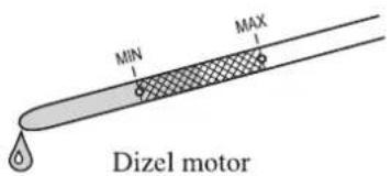MIN MAX Dizel motor