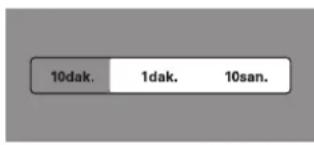 10dak. 1dak. 10san.
