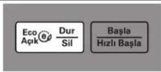 Eco Açık e/ Dur Sil Başla Hızlı Başla