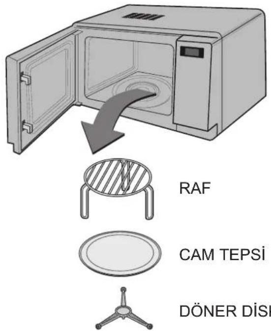 RAF CAM TEPSİ DÖNER DİSK