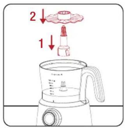 Arçelik K 1291 - Çırpıcı aparatı - 1