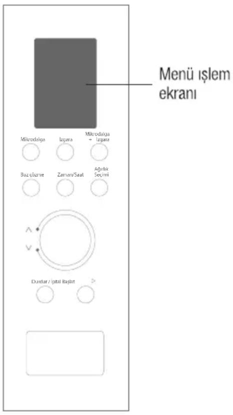 Arçelik MD 893 YFB - Kontrol panosu - 1