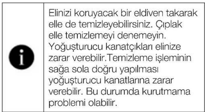 Arçelik 820 KMW - Yoğuşturucunun temizlenmesi - 7