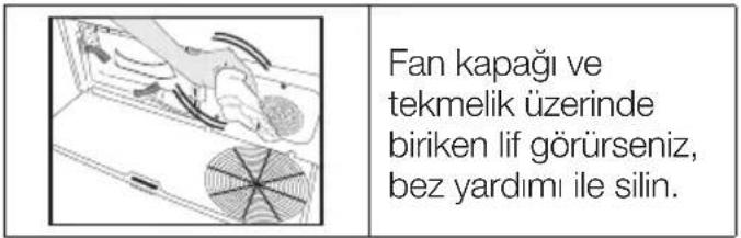 Arçelik 820 KMW - Yoğuşturucunun temizlenmesi - 9