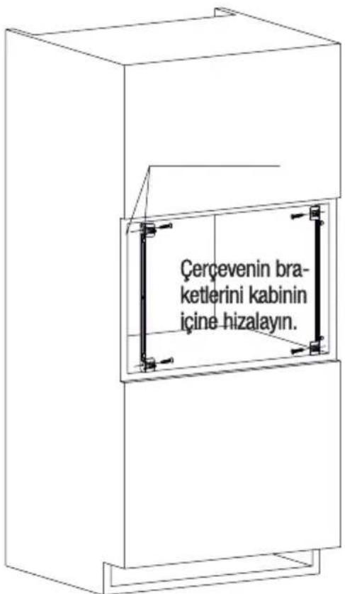 Arçelik MDC 891 I - Montaj adımları - 1