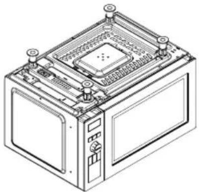Arçelik MDC 891 I - Mikrodalga montaj kiti - 4