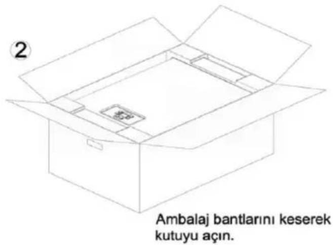 Arçelik Atria 35 - Ambalajın açılması - 2