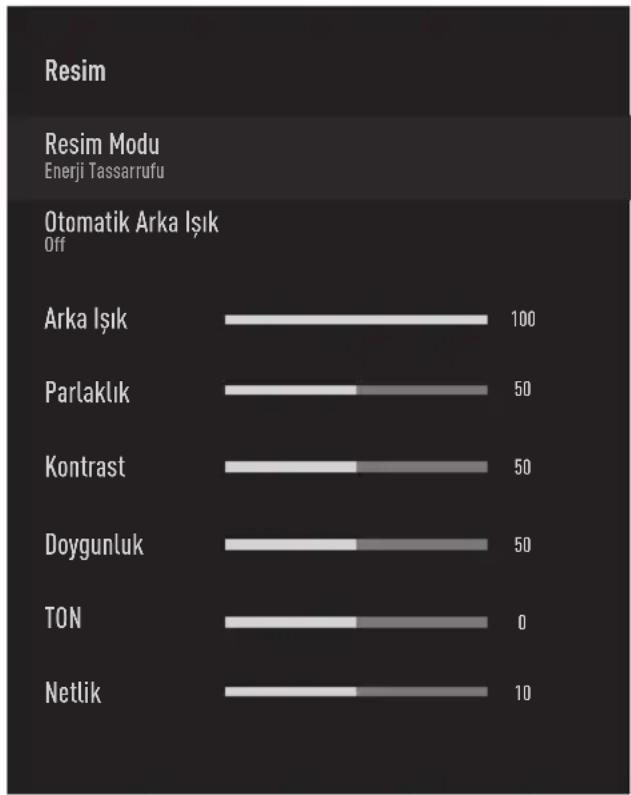 GRUNDIG 43 GFF 6950 B - Görüntü ayarları - 1