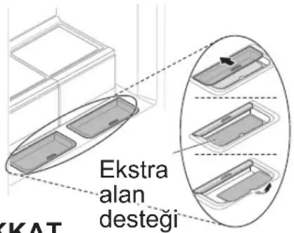 LG GR-X31FTKHL - Ekstra Alan (Opsiyonel) - 1
