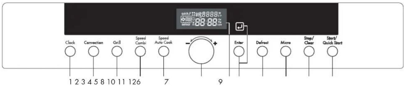 LG SolarDOM MP9485S - Kontrol Paneli - 1