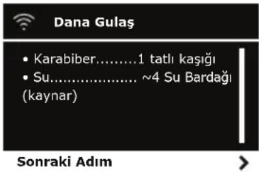 Arçelik MC 6251 - Tarif seçme ve başlatma - 5
