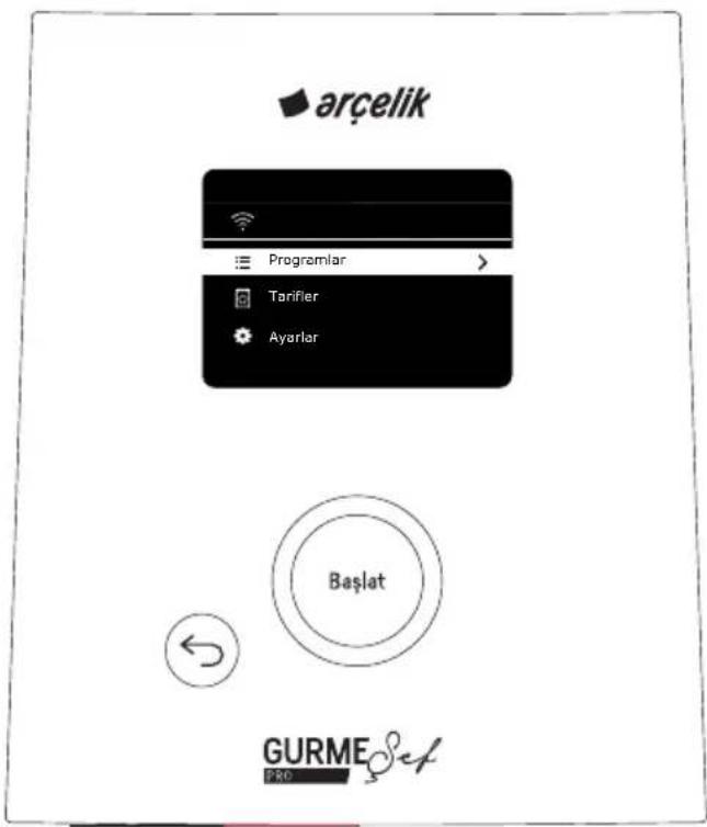 Arçelik MC 6251 - Kontrol paneli ve led ekran: - 1